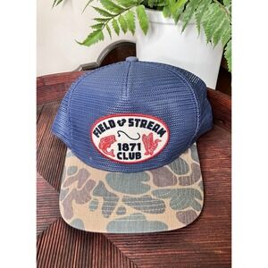 Field & Stream X Morgan Wallen Mossy Oak Hat 1871 Club Snapback Trucker